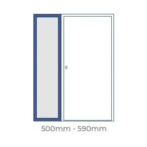 Seitenteil Links 500-590 mm